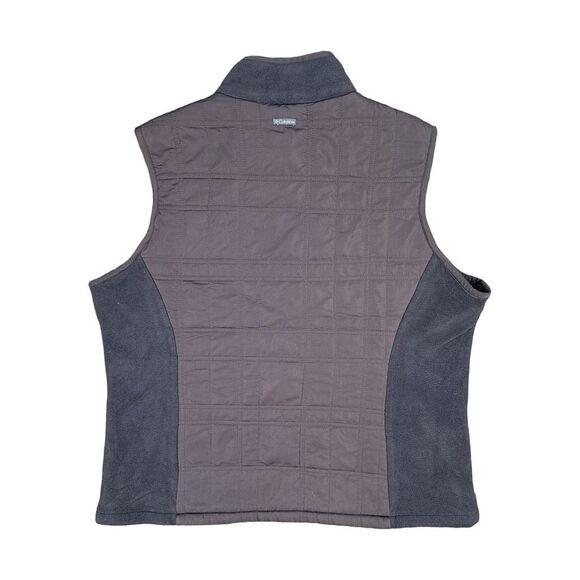 Columbia Women’s Fleece Mock Neck Full Zip Vest - Size Large - Picture 2 of 3